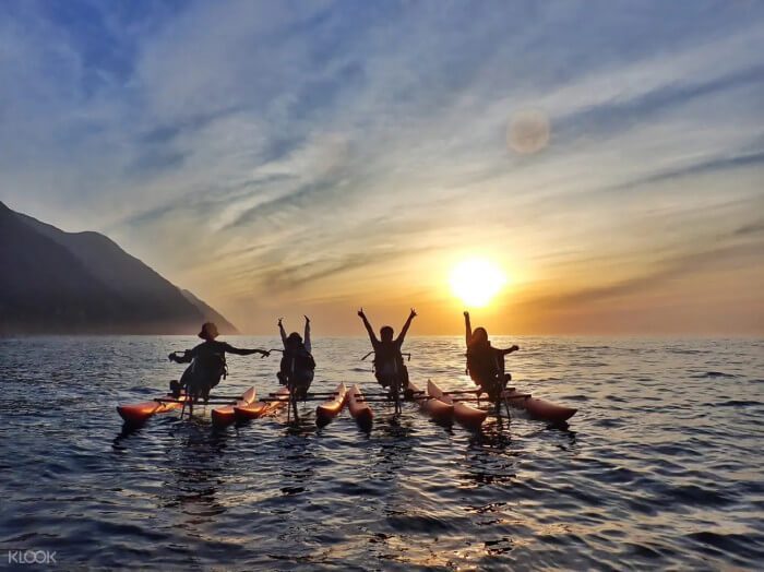 清水斷崖水上自行車 清水斷崖水上自行車