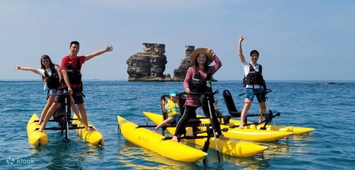 金山水上自行車