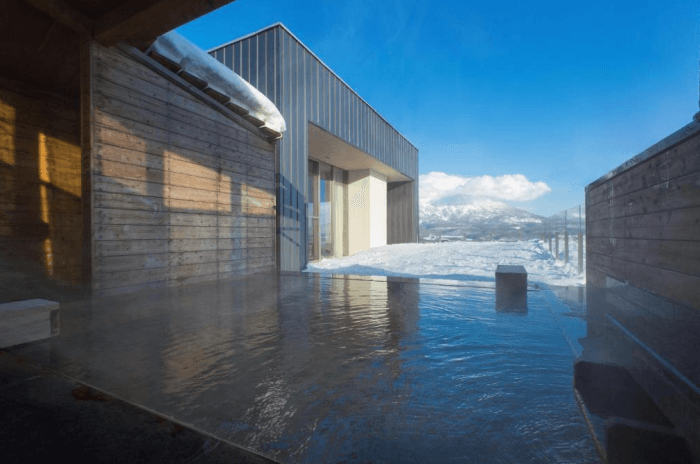 艾薇小木屋飯店露天浴池